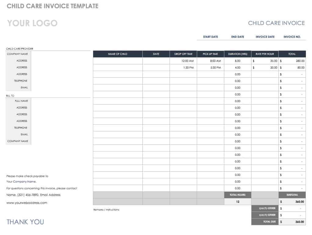 Free Download Invoice Template For Mac